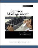 Service Management 1259010651 Book Cover