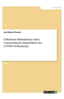 E-Business-Maßnahmen eines Unternehmens hinsichtlich der COVID-19-Pandemie (German Edition) 3346243230 Book Cover