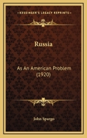 Russia as an American problem 1175350745 Book Cover