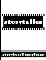 Storyteller - Storyboard Templates: Filmmaker 16:9 Notebook With 35MM Film Graphic Cover Design - Sketch And Write Out Scenes With Easy-To-Use Template 167446522X Book Cover