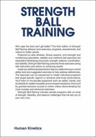 Strength Ball Training: Full range of stability and medicine ball exercises 0736038280 Book Cover