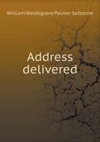 Address Delivered 5518754795 Book Cover