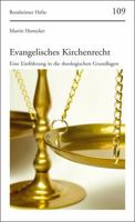 Evangelisches Kirchenrecht: Eine Einfuhrung in Die Theologischen Grundglagen 3525871236 Book Cover