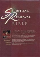 Spiritual Renewal Bible: Bonded Leather 0842333568 Book Cover