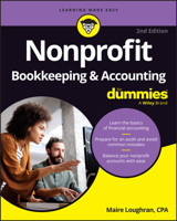 Nonprofit Bookkeeping & Accounting for Dummies 1394206011 Book Cover