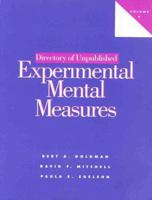 Directory of Unpublished Experimental Mental Measures Vol 7 1557984492 Book Cover
