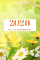 2020 Planner Weekly and Monthly: Pretty Simple Planners: Jan 1, 2020 to Dec 31, 2020: Weekly & Monthly Planner+ Calendar Views, Organizer & Diary 1654611832 Book Cover