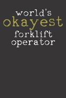 Notebook: Dot Grid Dotted 6x9 120 Pages Forklift Operator Forklift Driver Vintage Gift 1081992212 Book Cover