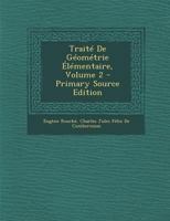 Trait� de G�om�trie �l�mentaire; Volume 2 1022735497 Book Cover