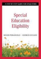 Special Education Eligibility: A Step-by-Step Guide for Educators 1412917859 Book Cover