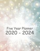 5 Year Planner 2020-2024: Star Galaxy Monthly Calendar Schedule Organizer (60 Months) For The Next Five Years Business Planners, Agenda Schedule ... Journal (5 Year 2020-2024 Monthly Planner) 1701747022 Book Cover