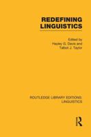 Redefining Linguistics 0415054966 Book Cover