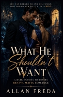 What He Shouldn't Want: A Dark Enemies-to-Lovers Bratva Mafia Romance: Forbidden Obsession, Forced Proximity and a Dangerous Secret B0HCYLSJGJ Book Cover