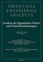 Lexikon Der Agyptischen Gotter Und Gotterbezeichnungen: Band V 9042911506 Book Cover