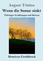 Wenn die Sonne sinkt (Großdruck) (German Edition) 3847836757 Book Cover