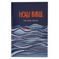 KJV Kids Bible, 40 pages Full Color Study Helps, Presentation Page, Ribbon Marker, Holy Bible for Children Ages 8-12, Blue Hardcover 1639522999 Book Cover