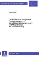 Die Problematik Mangelnder Preistransparenz Im Bargeldlosen Zahlungsverkehr Und Moeglichkeiten Der Problemloesung 3631305958 Book Cover
