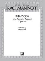 Rhapsody on a Theme by Paganini, Opus 43 (2 Pianos) 0739008773 Book Cover