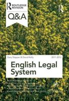 Q&A English Legal System 2011-2012 0415599113 Book Cover