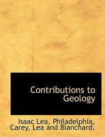 Contributions to Geology 1010127373 Book Cover