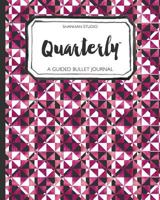 Quarterly Guided Bullet Journal Pink Geo 1535105615 Book Cover