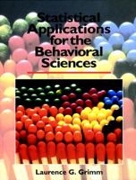 Statistical Applications for the Behavioral Sciences 0471509825 Book Cover