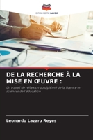 de la Recherche À La Mise En Oeuvre (French Edition) 6209428177 Book Cover