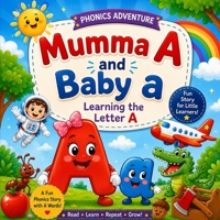 Mumma A and Baby a: A Fun Phonics Story to Learn the Letter A B0H99WW2QL Book Cover