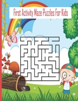 100 Maze for Kids Ages 4-8: Maze Activity Workbook for Children B097X7LRL5 Book Cover