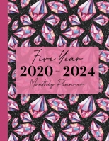 2020-2024 Five Year Monthly Planner: 60 Monthly Calendars with Monthly Focus, Goals, and To-Do List 1675962057 Book Cover
