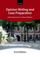 Opinion Writing and Case Preparation 0198714432 Book Cover