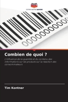 Combien de quoi ? (French Edition) 6209508448 Book Cover