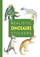 Realistic Dinosaurs Stickers 0486280667 Book Cover