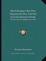Bemerkungen Uber Den Allgemeinen Bau Und Die Geschlechtsunterschiede: Bei Den Arten Der Gattung Scolia (1854) 1167374789 Book Cover