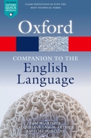 The Oxford Companion to the English Language 019214183X Book Cover