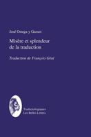 Misere Et Splendeur de la Traduction 2251700013 Book Cover