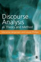 Discourse Analysis as Theory and Method 0761971122 Book Cover