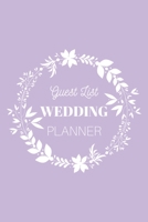 Guest List Wedding Planner: Light Violet Wedding Notebook Wedding Organizer 500 Wedding Guests max. 6x9inch 100 pages 1700687379 Book Cover