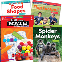 Learn-At-Home: Explore Math Bundle Grade 1: 4-Book Set 0743973895 Book Cover
