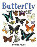 Butterfly Coloring Book for Adults 1539943844 Book Cover