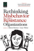 Rethinking Misbehaviour and Resistance in Organizations 1780526628 Book Cover
