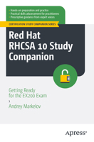 Red Hat RHCSA 10 Study Companion: Getting Ready for the EX200 Exam B0FW3RLDCR Book Cover