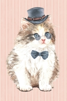 The Cat Lover Collection: Dapper Cat No. 6 (Blank Lined Writing Journal) 1675480168 Book Cover