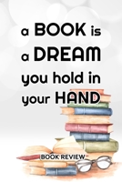 Book Review: A Book Is A Dream You Hold In Your Hand 1688772162 Book Cover