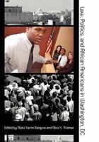 Law, Politics, and African Americans in Washington, DC 1609278402 Book Cover
