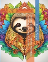 Serene Sloths: A Tranquil Mandala Coloring Journey Volume 2 B0CR6YPBW6 Book Cover