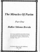 Harav Shlomo Brevda, the Miracles of Purim - Part 1 1508694141 Book Cover