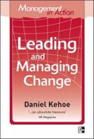 Leading and Managing Change (Management in Action) 0070137889 Book Cover