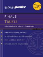 Kaplan PMBR FINALS: Trusts: Core Concepts and Key Questions 1607141027 Book Cover