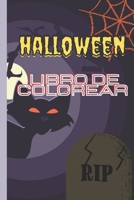 Halloween libro de colorear: 56 p�ginas para colorear �nicas para ni�as y ni�os: brujas, monstruos y fantasmas para colorear B08HGPPLW9 Book Cover